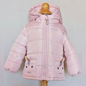 12 Months Carter's Baby Girl Pink Puffer Jacket